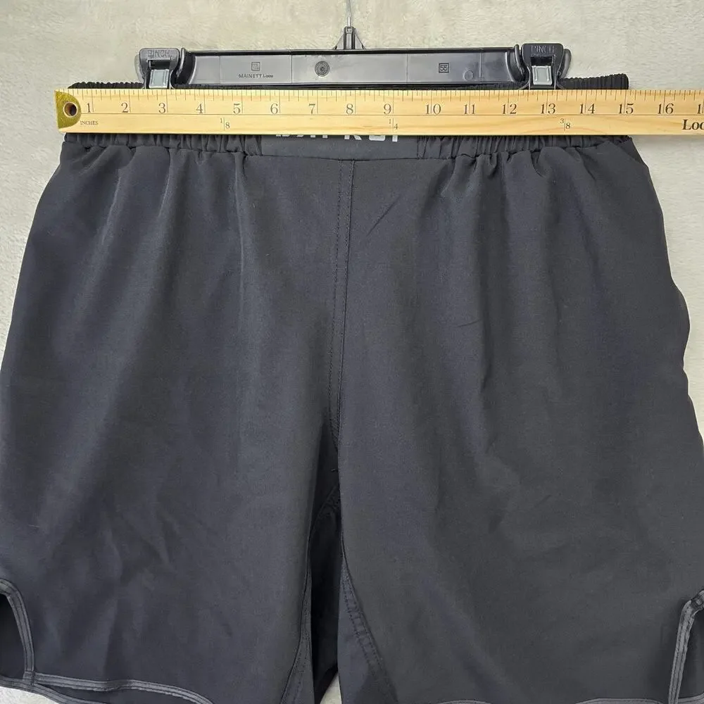 Lafroi Performance Shorts Mens Small Black MMA Cross Training Boxing Fight Wear